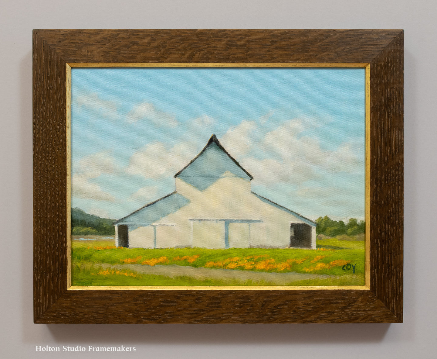 Springtime - Giacomini Barn, Pt. Reyes Station