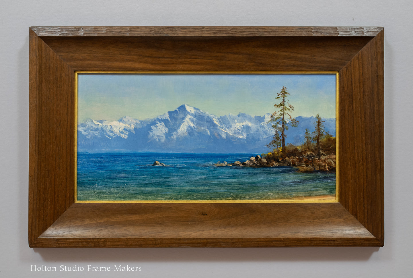 Mt Tallac Across Lake Tahoe